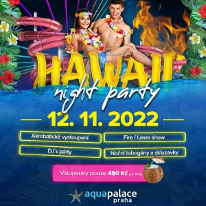 Havajská noc v Aquapalace Praha
