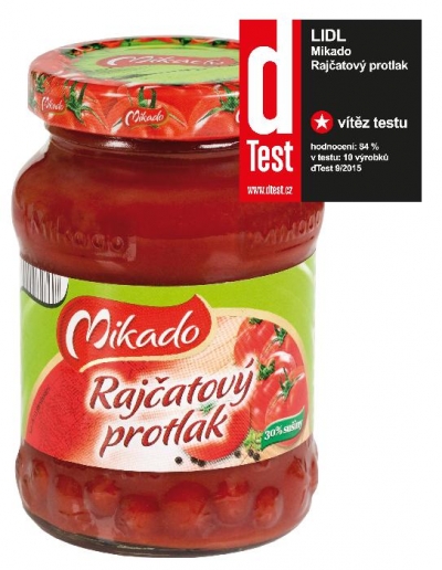 Aktu&aacute;ln&iacute; V&Iacute;TĚZ dTestu - Mikado Rajčatov&yacute; protla